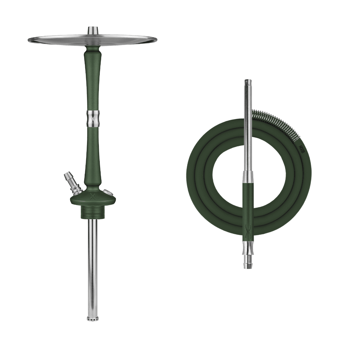 Hoob Go — British Racing Green x Stainless Steel