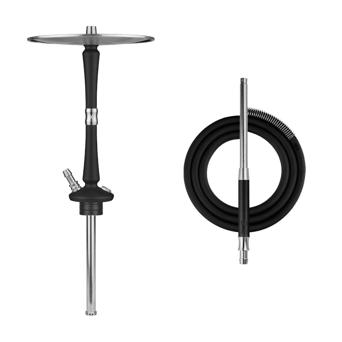 Hoob Go — Black x Stainless Steel