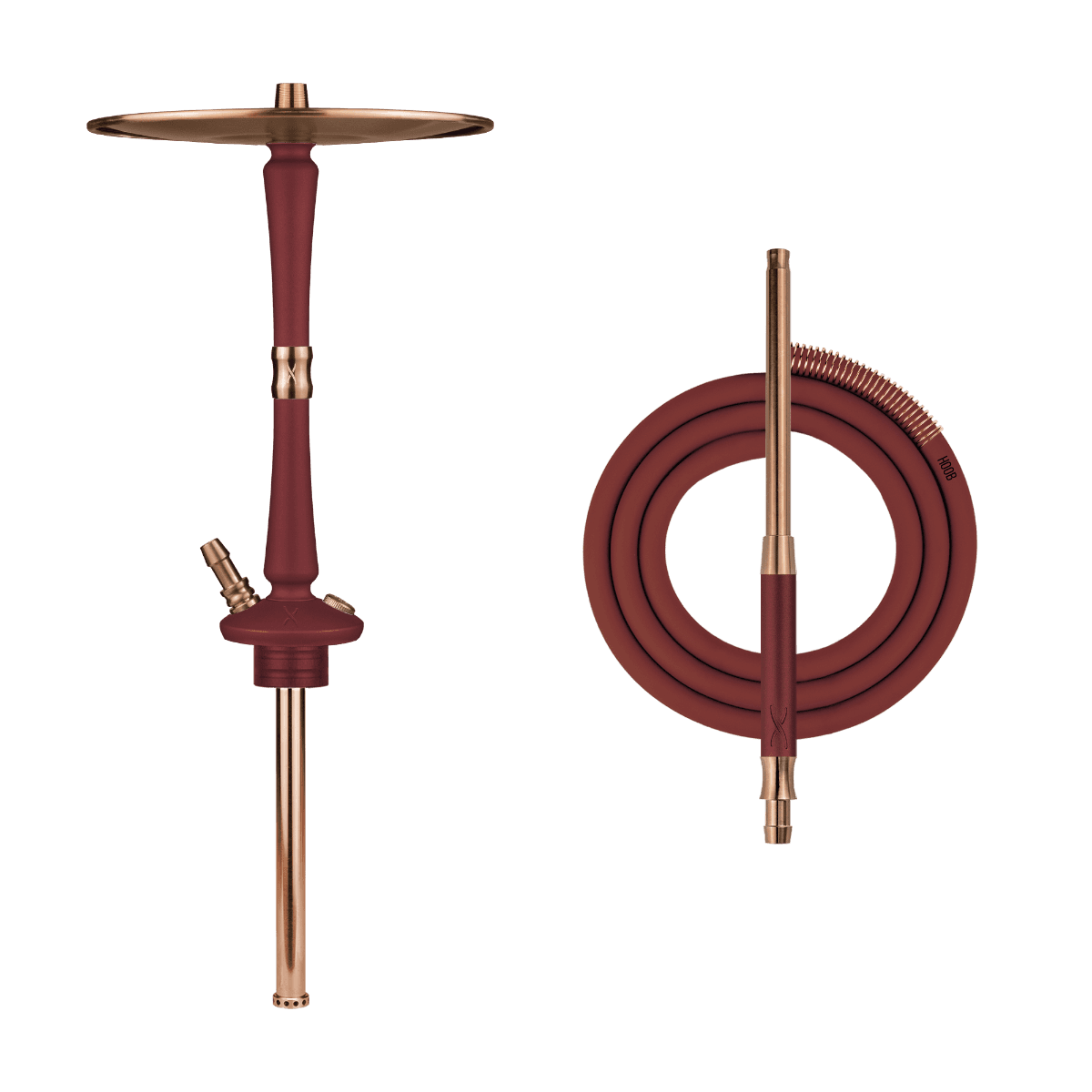 Hoob Go — Wine Red x Bronze